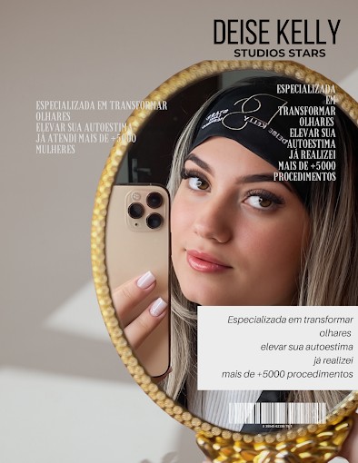 Instrutora de Lash Designer